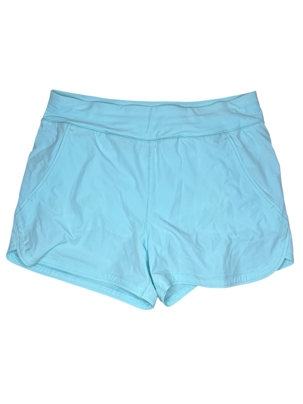 Lands' End Quick Dry Elastic Waist Board Shorts Swim Cover-up Shorts with Panty - Picture 6 of 16